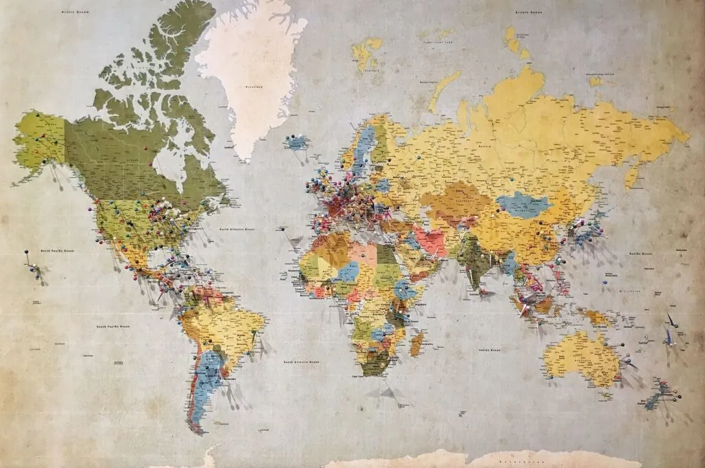 Mapping history